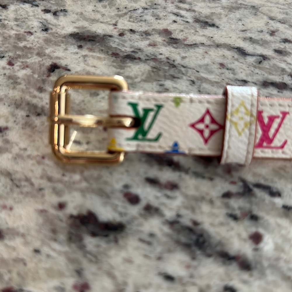 Louis Vuitton Vintage multi-color belt